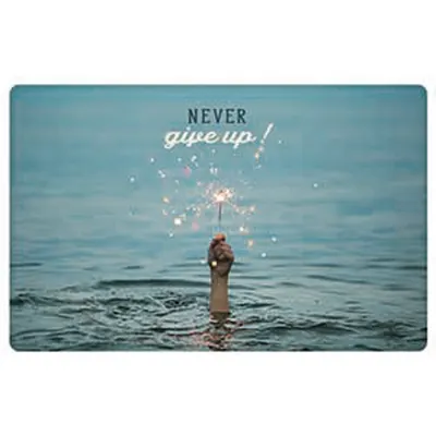 Suport card cu protectie antifrauda - Moneyguard - Never give up