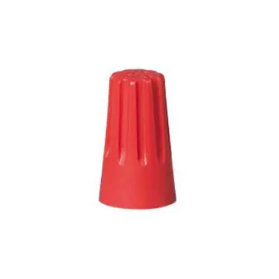 Connector cuout screw - Capvis cap - capacity 6 mm² - rosu - bucket