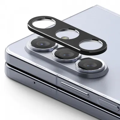 Rama protectie Camera Spate Ringke Styling pentru Samsung Galaxy Z Fold5 F946, Aluminiu, Neagra