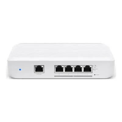 Switch 5 porturi Gigabit Ubiquiti UniFi Flex XG USW-FLEX-XG-EU ,1x port PoE input, cu management