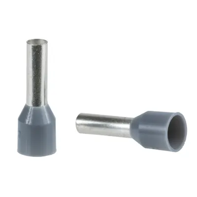 Pini Simpli Pentru Cablare- Lung - 4 Mm² - Gri