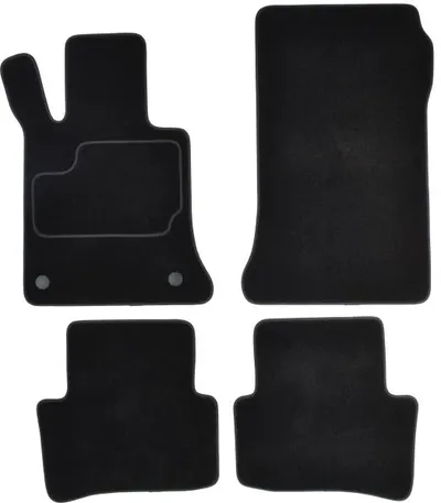 Covorase auto (set, velur, 4 bucati, culoare negru) MERCEDES GLK (X204) intre 2008-2015