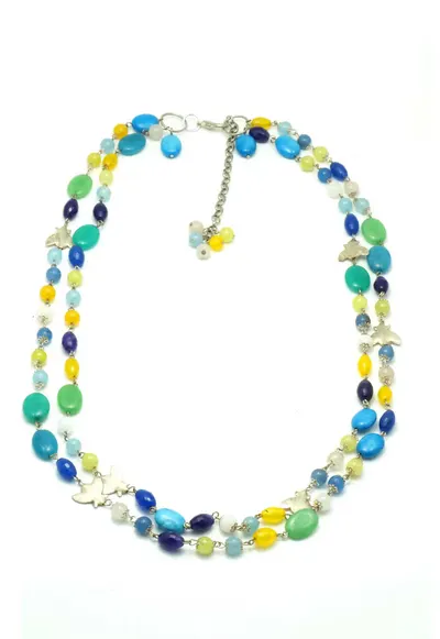 Colier Colmar Cu Siraguri Multicolore - One size