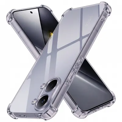 Husa pentru Xiaomi Poco X8 Pro Max, Techsuit, Shockproof Clear, Fumurie