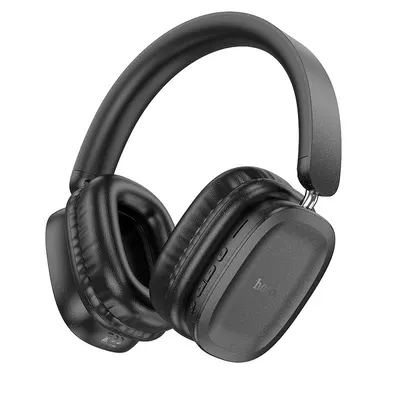 Casti Wireless Over the Ear, Bluetooth, Hoco W51, Bluetooth 5.3, 400 mAh, Headphones, Negru Engros