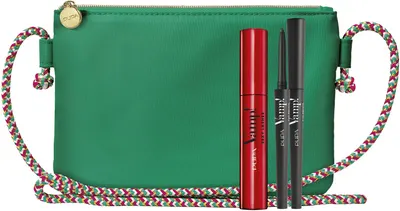 Pupa Set- Rimel Vamp! Sexy Lashes și creion pentru ochi, 12 ml + 0.35 g + geantă