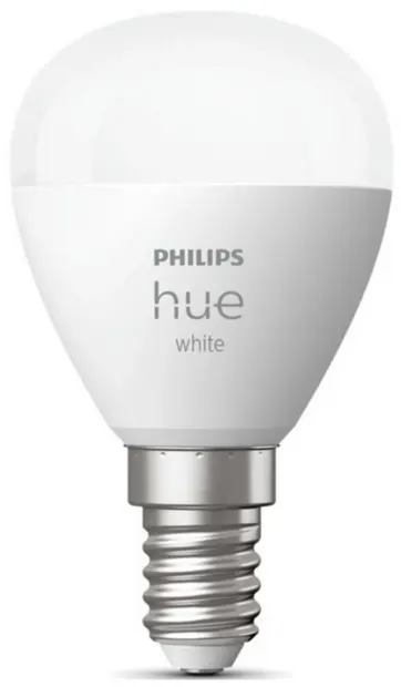 Bec inteligent Philips - HUE White, LED, 5.7W, E14, P45, dimmer
