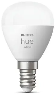 Bec inteligent Philips - HUE White, LED, 5.7W, E14, P45, dimmer