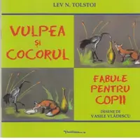 Vulpea si cocorul. Fabule pentru copii