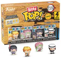 Set mini figurine Funko Bitty POP! Animation: Demon Slayer - 4 piese (Seria 1)