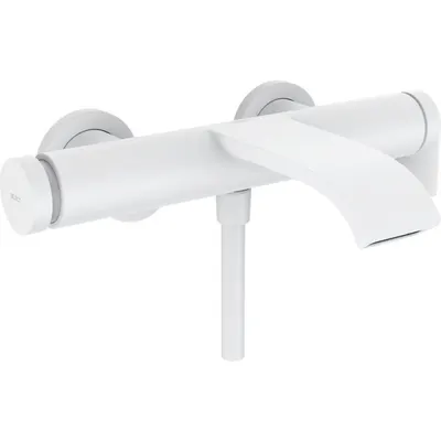 Baterie cada sau dus monocomanda, culoare alb mat Hansgrohe Vivenis 75420700