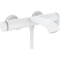 Baterie cada sau dus monocomanda, culoare alb mat Hansgrohe Vivenis 75420700