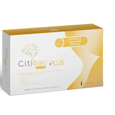 Citibac Alpha Plus, Naturpharma | 20 fiole buvabile