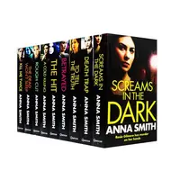 Rosie Gilmour Collection 9 Books Set By Anna Smith(Rough Cut,Kill Me Twice,Death Trap,The Hit,A Cold Killing.Betrayed etc)