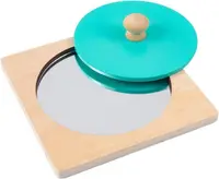 Sorter din lemn cu oglindă Smart Baby - Cerc
