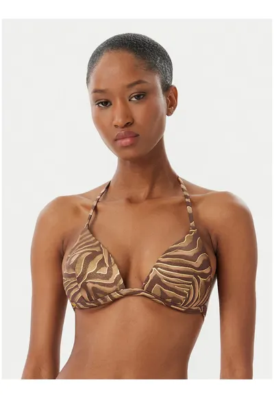 Top bikini dama - imprimeu zebra - maro - material sintetic