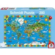 Puzzle 200 piese, Lumea ta uimitoare, Schmidt