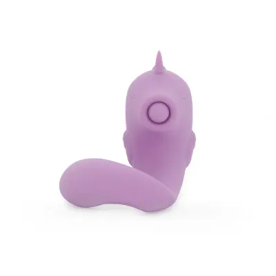 Unihorn C Horse vibrator cu stimularea clitorisului Marina Lilac 16 cm