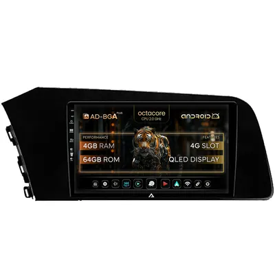 Navigatie Hyundai Elantra (2020-Prezent), Android, A-Octacore 4GB RAM + 64GB ROM, 9Inch - AD-BGA9004+AD-BGRKIT227
