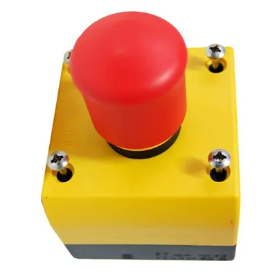 Buton avarie cu revenire, in carcasa, 1ND+1NI