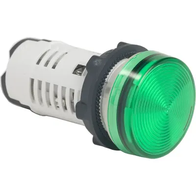 Lampa Pilot - Led - Verde - 120V