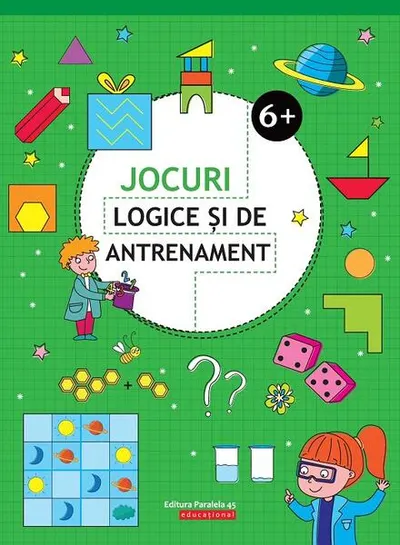 Jocuri logice și de antrenament (6 ani +) - Paperback brosat - Ballon Media