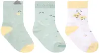 Șosete pentru bebeluși cu urechi 3D KikkaBoo Sleepy Sheep - 6-12 luni, 3 buc