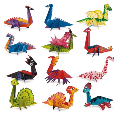 Set Origami incepatori - Dinozauri
