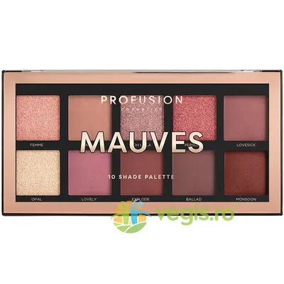 Paleta Farduri 10 Nuante Mauves 103g