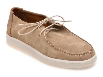 Mocasini GRYXX gri, 5002514, din piele intoarsa