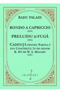 Rondo a Capriccio 1954. Preludiu si fuga 1954