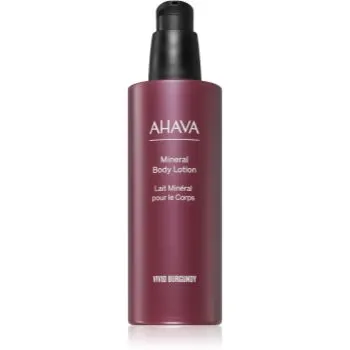 AHAVA Vivid Burgundy loțiune de corp hidratantă cu minerale din Marea Moartă