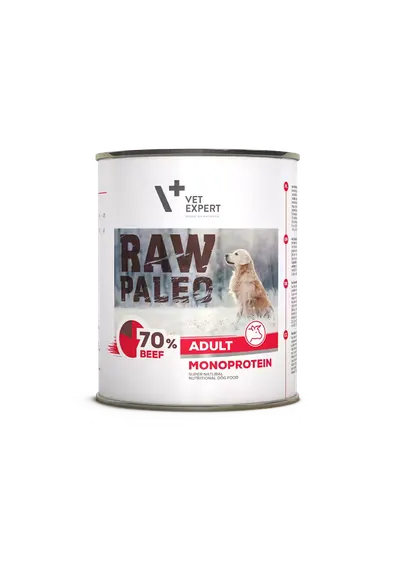 Raw Paleo, Conserva Monoproteica, Adult, Vita, 800 g