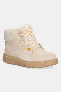 Sorel cizme din piele întoarsă SOREL EXPLORER III NW LACE WP