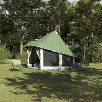 Gossi cort familial tipi verde 6 persoane impermeabil