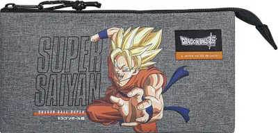 Penar Kstationery Dragon Ball - Battle Force, cu 1 fermoar și 3 compartimente