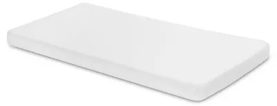 Lenjerie de pat pentru bebeluși cu elastic Sensillo - Jersey Deluxe, 160 x 80 cm, alb