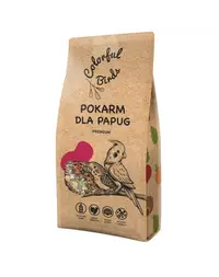 KUCHNIA SZEFA Colorful Birds Hrană pentru papagali 10 kg