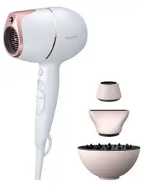 Uscător de păr Philips - BHD628/00, 1800W, alb