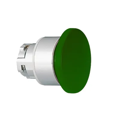 Cap buton ciuperca , Ø22MM 8LM METAL SERIES, diametru, Ø40MM. GREEN