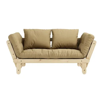 Canapea variabilă Karup Design Beat Natural Clear/Wheat Beige