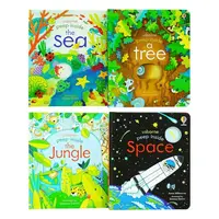 Usborne Peep Inside Gift Set 4 Books Collection Set, Anna Milbourne
