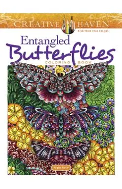 Creative Haven Entangled Butterflies Coloring Book