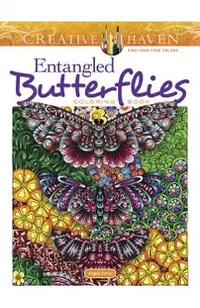 Creative Haven Entangled Butterflies Coloring Book