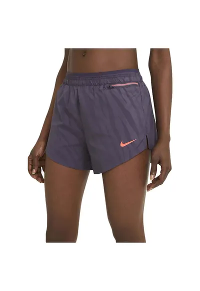 Pantaloni sport scurti dama CZ9561 - Poliester - Mov