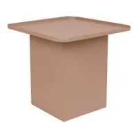Măsuță auxiliară din metal 44x44 cm Sverre – White Label