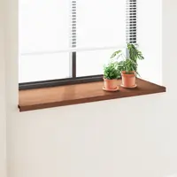 vidaXL Prag de fereastră Lemn brun 160 x 50 x 4,5 cm PVC