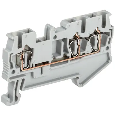 Terminal spring KPI 3v-2.5 3 pins 31A gri