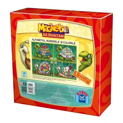 Puzzle educativ - Sa invatam alfabetul, numerele si culorile