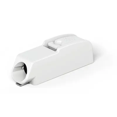 SMD PCB terminal block; push-button; 0.75 mm²; Pin spacing 4 mm; 1-pole; Push-in CAGE CLAMP®; in tape-and-reel packaging; 0,75 mm²; white
